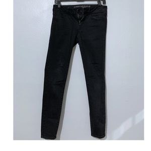 Black faded AE Super Stretch Leggings (4Short)